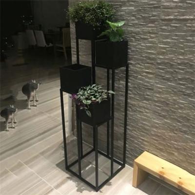 China New modern promotional display iron flower pot rack for sale