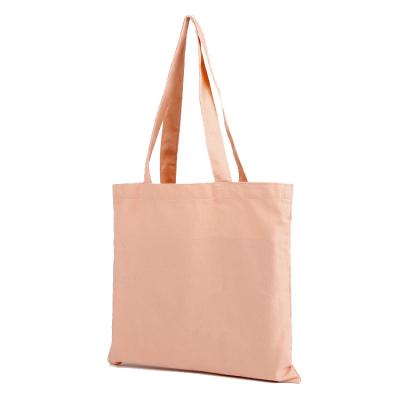 China Wholesale Empty Shopping Handled Tote Shoulder Bags Cotton-canvas Straps for sale