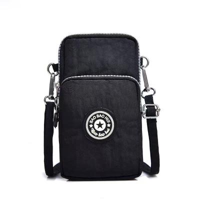 China Fashion Korean Version Neck Mobile Phone Bag Hanging Cross -body Mini Women's Bag 2023 Casual Zero Wallet New for sale