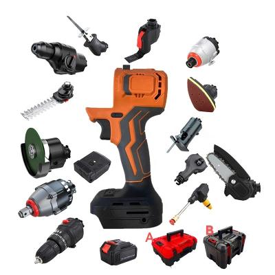 China Hot Selling Multifunctional Tool Kit Brushless DIY Tools Tool Kit Cordless Power Tool Lithium Combo Kits for sale