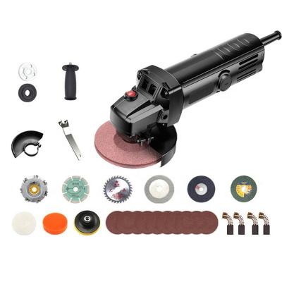 China Large Structural Grinding For Cleaning Or Mini Electric Cordless Angle Grinder Beveling Machine Set With Cutting Disc Blade Wood Tools for sale