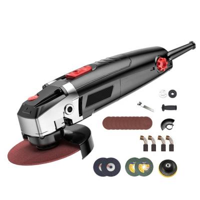 China Large Structural Grinding For Cleaning Or Beveling Switch 1300W 100mm Switch Handle Electric Power Tools Professional Soft Angle Grinder for sale