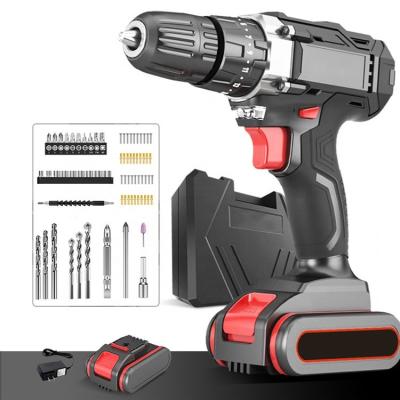 China Industrial Lithium Ion Battery Mini Impact Drill With Battery Electric Drill For Hot Sale Power Drills Tool Kit Tool Kits JF-03 for sale