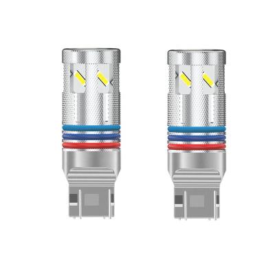 China High Quality 7443_T20 W21/5W 7515 7440 Bright Red 7444 LED Brake Tail Stop Light Bulb, Ace Lighting ACE-EL-ZP1-7443RB007 for sale