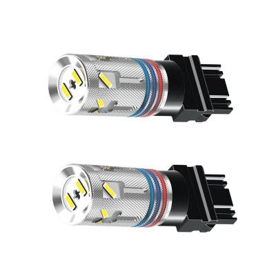 China Wholesale Canbus 3157 Error Free 3156 3056 3356 LED Turn Signal Side Beacon Bulb Roof Beacon Light Bulb Amber Yellow ACE-EL-ZP1-3157AS009 for sale