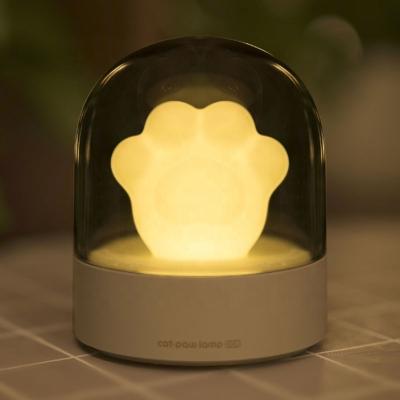 China Cute Korea Modern Style Cat Claw Led Home Decoration Night Light Gift For Girl for sale