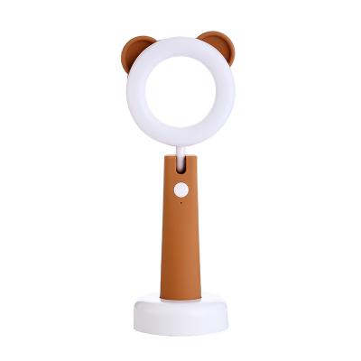 China Animals 90 Degree Modern Mini Adjustable Reading Desk Lamp USB Rechargeable Led Table Lamp For Kids for sale