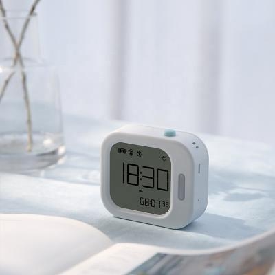 China Change Colors Digital Alarm Clock Storage Battery Charging Timer for Student for sale