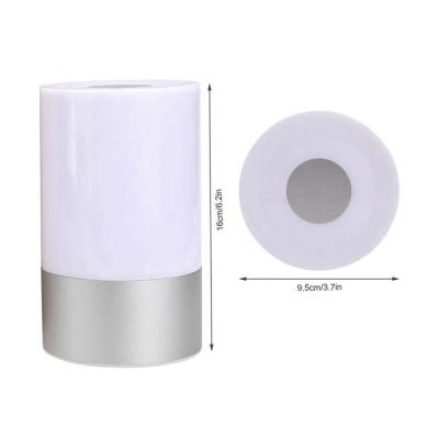 China Modern Bedside Table Lamp Touch Sensor Color Changing RGB Dimmable Warm White Night Light for Bedrooms, Living Rooms and Office for sale