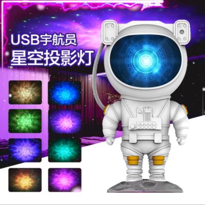 China NEW Galaxy Starry Sky Night Light String Projector Light Lamp for Astronaut Home Decorative Luminaires Children Decor Room Bedroom Gift for sale