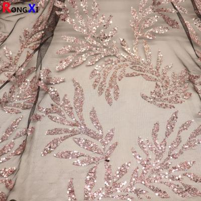 China RXF1717 Velvet Polyester Mesh Fabric Lightweight CE Certification Customizable for sale