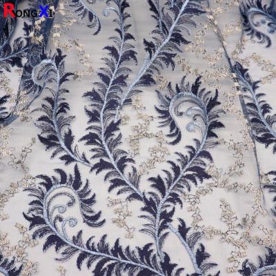 China RXF1674 New Design Matte Sequin Embroidery Fabric With Great Price for sale