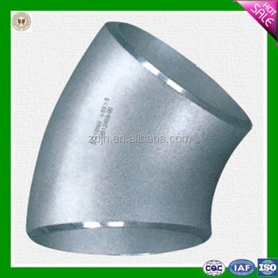 China Stainless Steel Stainless Steel Pipe Elbow Dimensions 45 Degree for sale