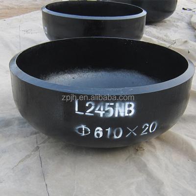 China Stainless Steel Butt Welding Carbon Steel A234 WPB Pipe End Protection Caps for sale