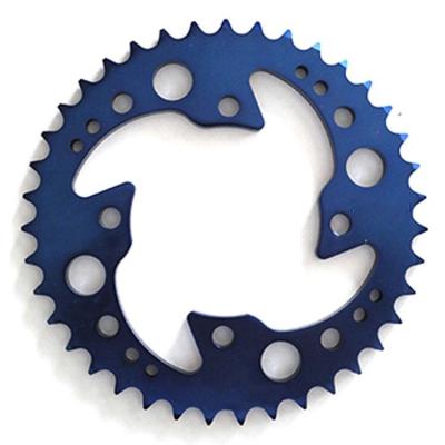 China Motorcycle Sprocket Chain Model 420 Custom CNC Aluminum 37T Rear Sprocket for YCF 150 for sale