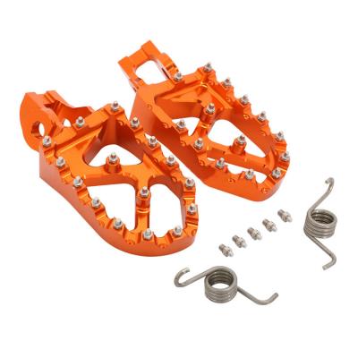 China Improved Performance CNC Aluminum Alloy Front Foot Pegs for KTM SX XC EXC MXC 85-1290 for sale