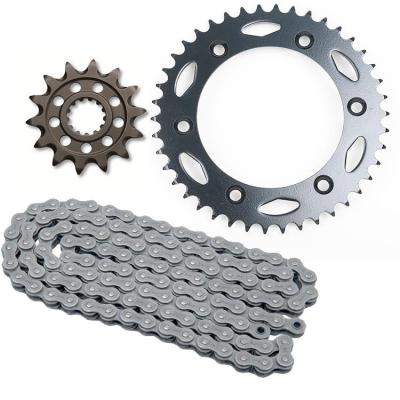 China A3 Steel Motorcycle Sprocket Kit 520 Chain and Sprocket for Honda CBR929RR in Green for sale