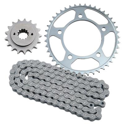 China 45 steel/A3 steel 525 O-Ring Chain and Sprocket Set for Honda Shadow 750 Front Teeth 17T for sale