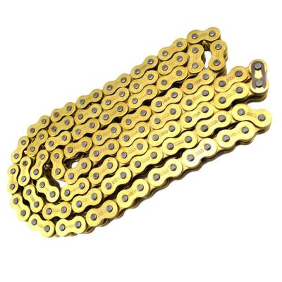 China Customized Gold 428H Motorcycle Chain Fit for Motorcycle Replacement/Repair for sale