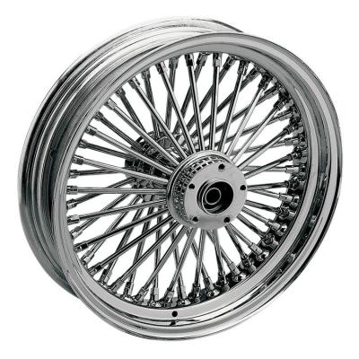 China Acero de color natural 18 x 3,5 llantas adecuadas para Harley y Fat Spoke Wheels en venta