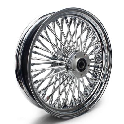 China Aço 21x 3.5 roda de motocicleta aro de 21 polegadas Fat Spoke rodas para Harley à venda