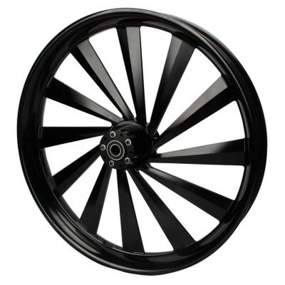 China 21 x 3.5 Anodized CNC Forged Aluminum Alloy Wheels for Harley Davidson Enthusiasts for sale