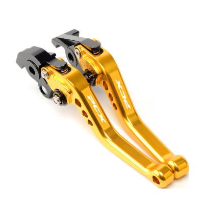 China Customized Gold CNC Aluminum Alloy Motorbike Brake Lever for Honda PCX125 PCX150 for sale