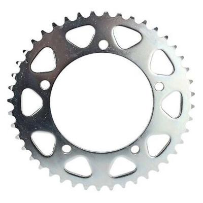 China 420 Chain Model 44 49 50 Tooth Sprocket for Kawasaki KX80 KX60 Customized Make Sample for sale