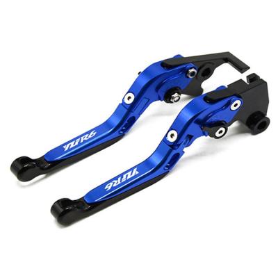 China Custom Modified CNC Aluminum Alloy Clutch Brake Lever for Yamaha YZF R6 R6S R1 for sale