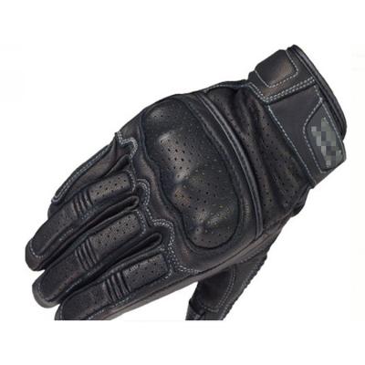 China Motorbike Motocross Full Finger Leather Motorcycle Gloves S-M-L-XL with Customized Logo for sale