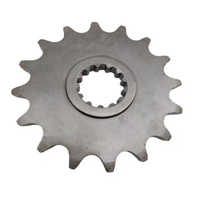 China 14 15 16 Tooth Motorcycle Front Sprocket for Kawasaki KLR650 KR250 Custom Made at Our for sale