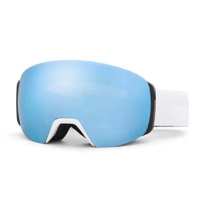 China Custom UV400 Anti-Fog Spherical Magnetic Lens Ski Goggles Your Perfect Skiing Partner for sale