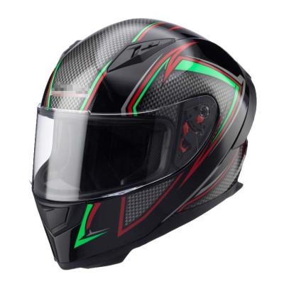 China DOT Approved ABS Full Face Motorcycle Helmet Customized with Strong ABS Material for sale