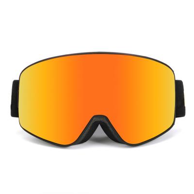 China Double Layer Foam Anti-fog UV Protective Lens Adult Snow Ski Goggles for High Demand for sale