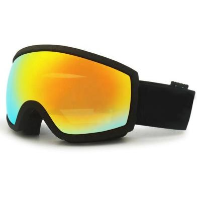 Chine Noir 150g Anti-brouillard personnalisé lunettes de ski polarisées amovibles avec protection UV400 à vendre