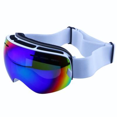 China Anti-niebla UV400 A prueba de viento Gafas de montaje de nieve Resistencia al impacto Lentes esféricas para uso personalizado en venta