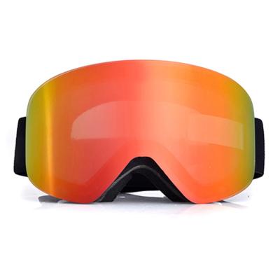 Chine Lentilles magnétiques en mousse à trois couches personnalisées lunettes de ski cylindriques pour anti-UV 400/anti-brouillard à vendre