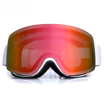 China Three Layer Foam Polarizer Anti Fog Outdoor Sports Snowboard Ski Goggles for Woman for sale