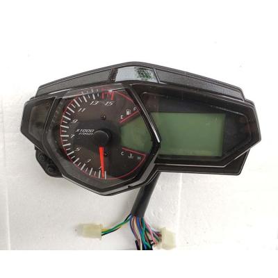 China Black Plastic Motorcycle LCD Meter Digitales Geschwindigkeitsmessgerät für Yamaha YZF R3 zu verkaufen