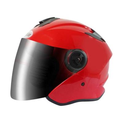 China Casco de cara abierta ABS para ECE DOT personalizado de perfil bajo 3/4 motocicleta en scooter eléctrico en venta