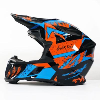 China ECE Approved Fashionable Dirt Bike Motocross Racing Full Face Helmet with ABS for sale