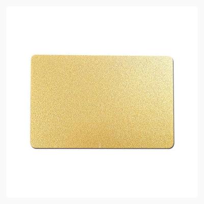 China Professional business card thermal printable business card nfc213 material high quality digital card waterproof/waterproof DIY gold for sale