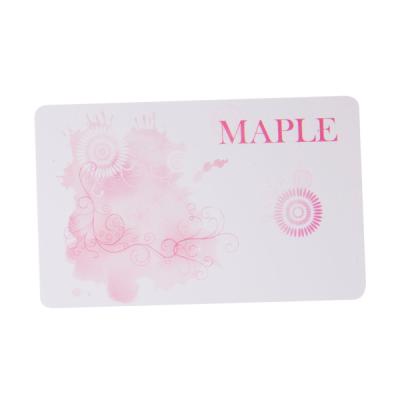 China Custom logo plastic rfid new design restaurant company pvc contactless member vip card for sale