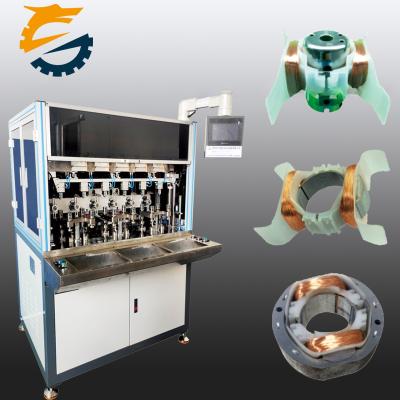 China Revolutionize Production Automatic Six-Station Winding Machine For AC Fan Motors for sale