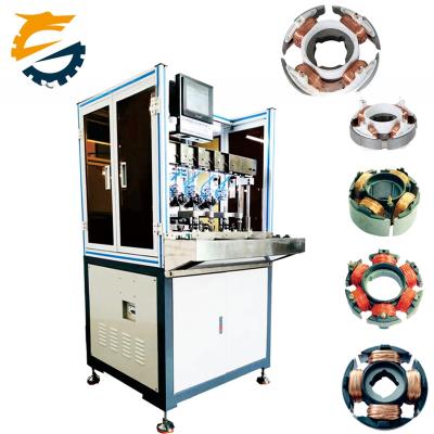 China 1 mm Length Axis Customized Electrical Motor Fan Wire Winding Machine for sale