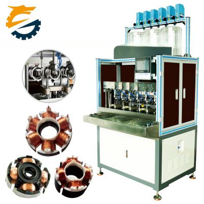 China Coil Winding Machine for Winding Cooling Fans and DC Brushless Motors Stators Magnetos for sale