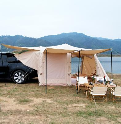 China Connect the back hatch of a waterproof tent Camptent car camping heat MKCAMP picnic tent outdoor inflatable space for two person room of the large for sale