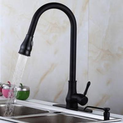 China Contemporary High Quality Kitchen Faucet With Brass Material Different Color for sale