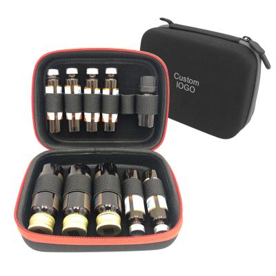 China Cosmetic Organizer Storage EVA Essential Oil Carrying Case 10 Roll Shockproof Bottle for sale