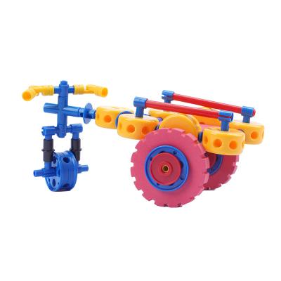 China Three-wheeler Car Series Toy Creativity Baby Toys Early Education Assembly Children's Educational Toys for sale